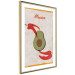 Wall Poster Mexican Delicacies - red pepper and avocado in a light composition 131951 additionalThumb 5
