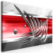 Large canvas print Silver Wings - Red II [Large Format] 132351 additionalThumb 2