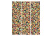 Room Divider Rainbow Mosaic (3-piece) - colorful composition in an ethnic pattern 132751 additionalThumb 3
