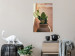 Poster Cactus in a Pot - succulent in a pot against the bright sunlight 134751 additionalThumb 2