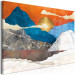 Canvas Art Print Mountain Idyll (1 Part) Wide 134951 additionalThumb 2