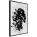 Wall Poster Classic Profile - black and abstract portrait of a face on a white background 135251 additionalThumb 3