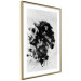 Wall Poster Classic Profile - black and abstract portrait of a face on a white background 135251 additionalThumb 2