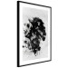 Wall Poster Classic Profile - black and abstract portrait of a face on a white background 135251 additionalThumb 4