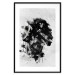 Wall Poster Classic Profile - black and abstract portrait of a face on a white background 135251 additionalThumb 16
