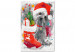 Paint by Number Kit Christmas Puppy 137951 additionalThumb 4