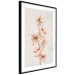 Wall Poster Watercolor Flowers - Delicate Boho Twig in Warm Sepia Colors 144351 additionalThumb 10