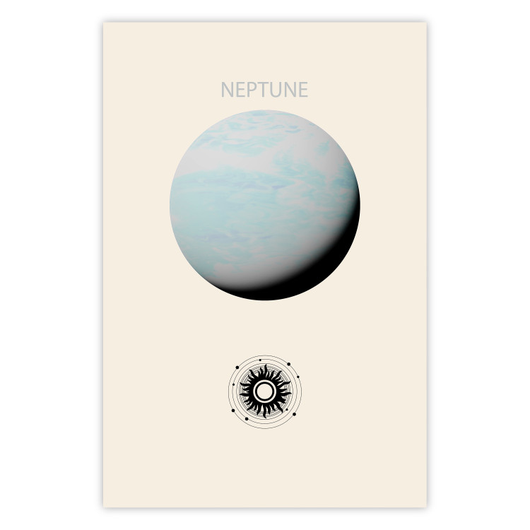 Poster Neptune - Gaseous Giant Planet With the Solar System 146251