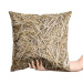 Decorative Velor Pillow Barn accommodation - a pattern imitating straw surface 147051 additionalThumb 3
