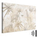 Canvas Art Print Tropical Safari - Wild Animals in Beige Shades 151251 additionalThumb 8