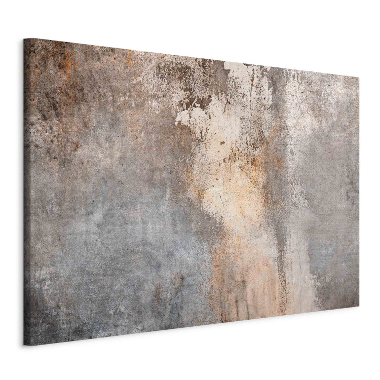 Canvas Print Worn Rust - Abstract Texture in Sepia and Gray Colors 151451 additionalImage 2