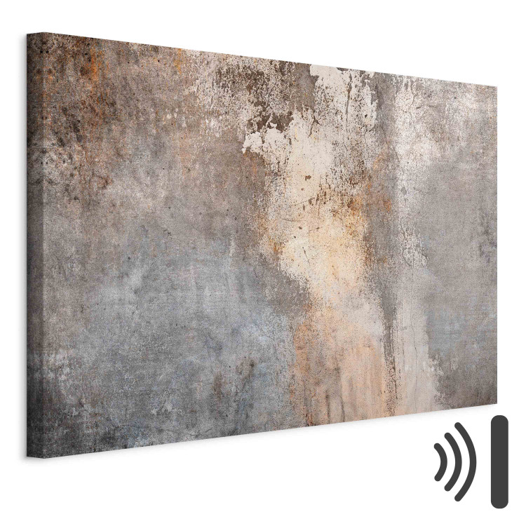 Canvas Print Worn Rust - Abstract Texture in Sepia and Gray Colors 151451 additionalImage 8
