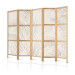 Room Divider Screen Palm Leaves - Plants in Pastel Shades II [Room Dividers] 152051 additionalThumb 5