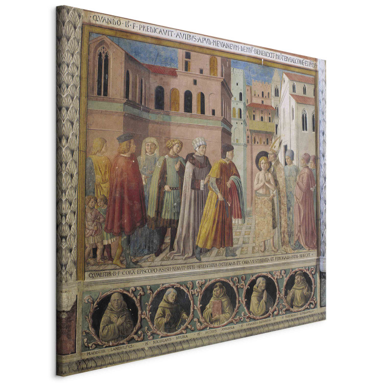 Reproduction Painting St. Francis of Assisi renounces from his father 156751 additionalImage 2