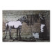 Canvas Zebra washing (Banksy) 58951 additionalThumb 7
