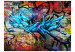 Wall Mural Street Art - Graffiti - Urban Mural with Colourful Inscriptions and Patterns 60551 additionalThumb 1