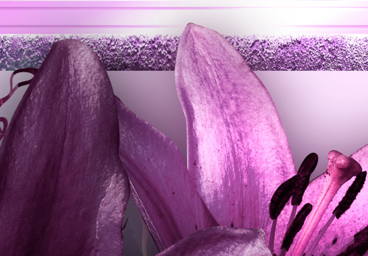 Acrylic print Purple Lilies [Glass] 93051 additionalImage 6