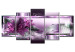 Acrylic print Purple Lilies [Glass] 93051 additionalThumb 2