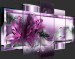 Acrylic print Purple Lilies [Glass] 93051 additionalThumb 4