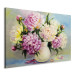 Canvas Art Print Peonies: Bouquet of Happiness 94951 additionalThumb 2
