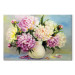 Canvas Art Print Peonies: Bouquet of Happiness 94951