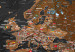Decorative Pinboard World: Brown Map [Cork Map] 98051 additionalThumb 8