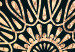 Canvas Sunny Mandala (5-piece) - Japanese Graphic Motif in Zen Style 106661 additionalThumb 5