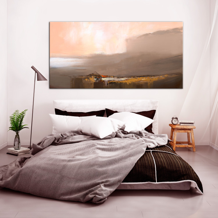 Canvas Print End of Infinity (1 Part) Brown Wide 107361 additionalImage 3