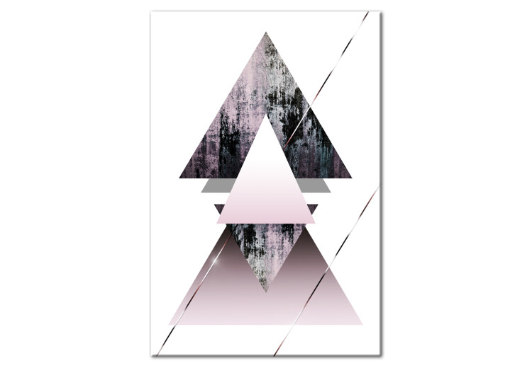 Canvas Art Print Pyramid (1 Part) Vertical 107561