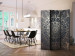 Room Divider Cobweb (Brown) - oriental mandala with delicate golden color 107961 additionalThumb 2
