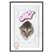 Wall Poster OMG! - Playful composition with a cat and English text on a white background 114361 additionalThumb 20