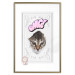 Wall Poster OMG! - Playful composition with a cat and English text on a white background 114361 additionalThumb 12