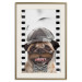 Poster Pug in a Hat - funny fantasy with a mustached dog with a black and white bowtie 116361 additionalThumb 19