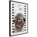 Poster Pug in a Hat - funny fantasy with a mustached dog with a black and white bowtie 116361 additionalThumb 3