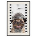 Poster Pug in a Hat - funny fantasy with a mustached dog with a black and white bowtie 116361 additionalThumb 18
