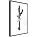 Poster Stick - black and white simple composition with a cut dried tree 116661 additionalThumb 10