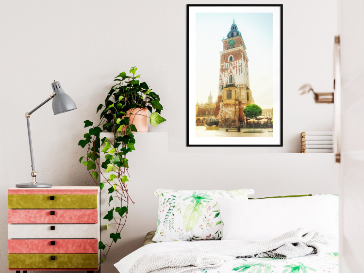 Wall Poster Krakow: Town Hall - architecture of the Krakow city in vibrant colors 118161 additionalImage 4