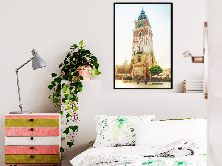 Wall Poster Krakow: Town Hall - architecture of the Krakow city in vibrant colors 118161 additionalImage 3