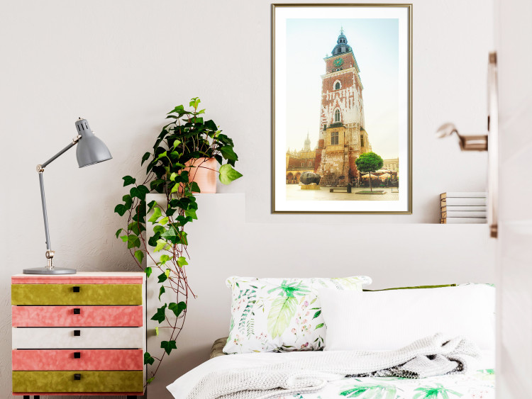 Wall Poster Krakow: Town Hall - architecture of the Krakow city in vibrant colors 118161 additionalImage 13