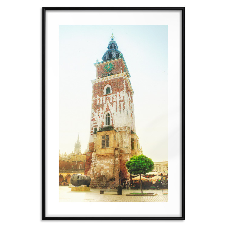 Wall Poster Krakow: Town Hall - architecture of the Krakow city in vibrant colors 118161 additionalImage 15