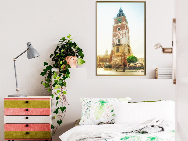 Wall Poster Krakow: Town Hall - architecture of the Krakow city in vibrant colors 118161 additionalImage 5