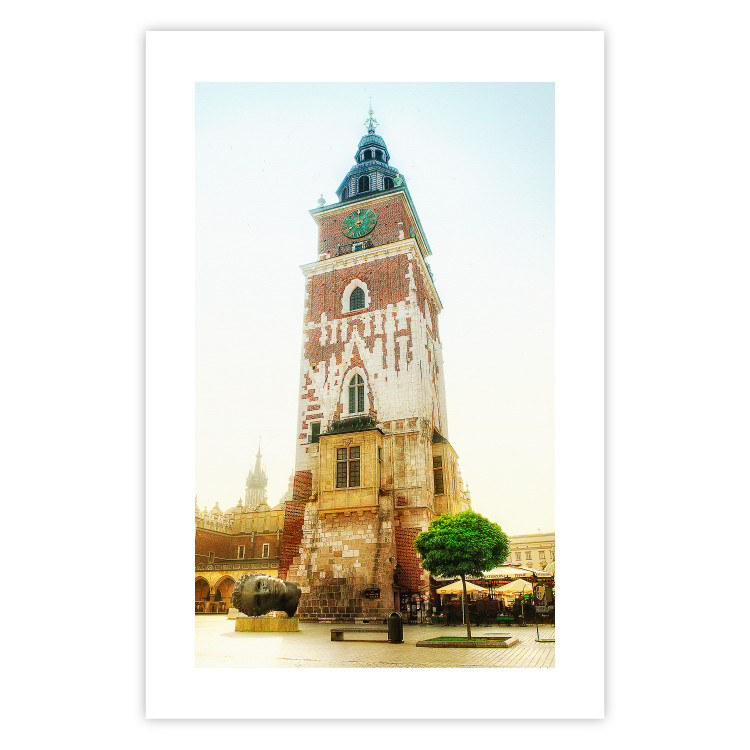 Wall Poster Krakow: Town Hall - architecture of the Krakow city in vibrant colors 118161 additionalImage 19