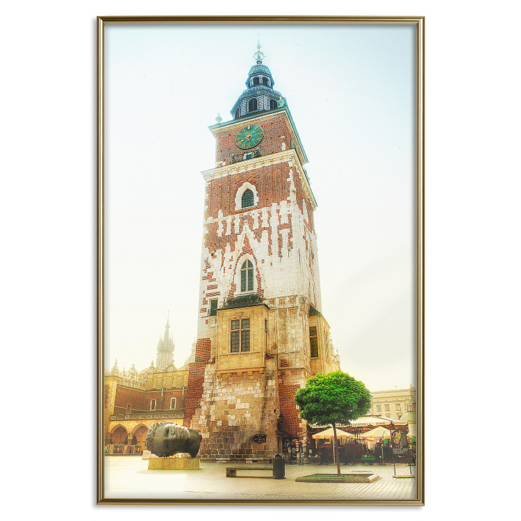 Wall Poster Krakow: Town Hall - architecture of the Krakow city in vibrant colors 118161 additionalImage 16