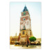 Wall Poster Krakow: Town Hall - architecture of the Krakow city in vibrant colors 118161