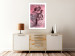 Wall Poster Crimson Kiss - religious composition with two angels and a pink background 118261 additionalThumb 4