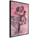 Wall Poster Crimson Kiss - religious composition with two angels and a pink background 118261 additionalThumb 12