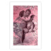 Wall Poster Crimson Kiss - religious composition with two angels and a pink background 118261 additionalThumb 25