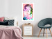 Wall Poster Palm Madonna - portrait of an abstract colorful female face 122361 additionalThumb 4