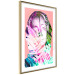 Wall Poster Palm Madonna - portrait of an abstract colorful female face 122361 additionalThumb 8