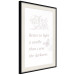 Wall Poster Better to Light a Candle - English texts and butterfly ornaments 122861 additionalThumb 3